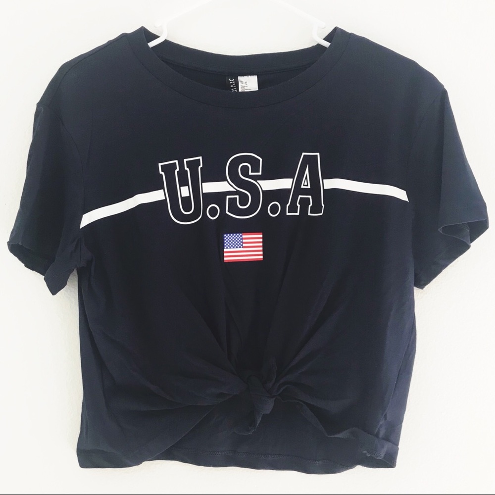 H&M USA Crop Top